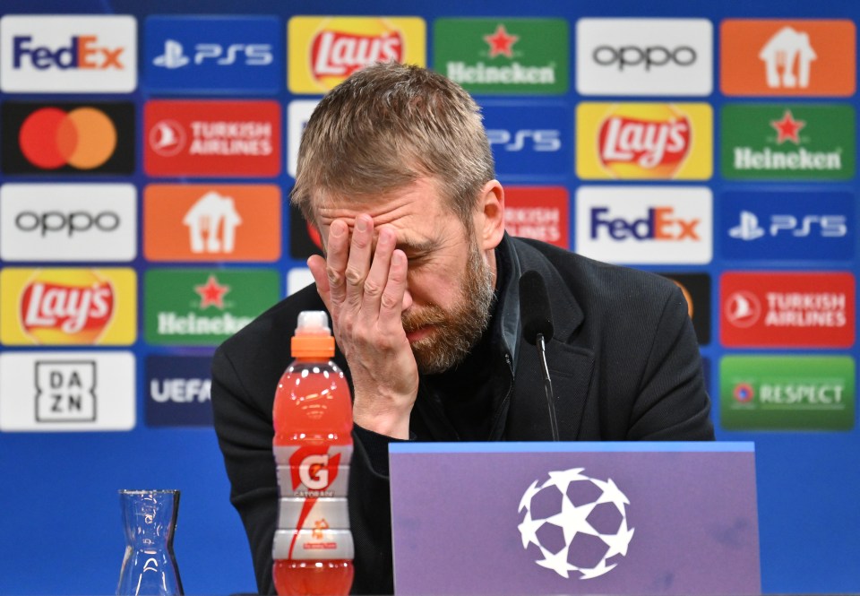 Graham Potter knows he has to get past Real Madrid and then either Man City or Bayern to reach the final