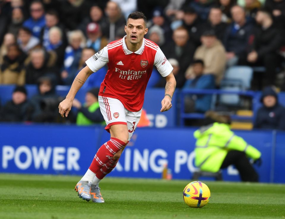 Granit Xhaka is set to enter the final 12 months of his deal