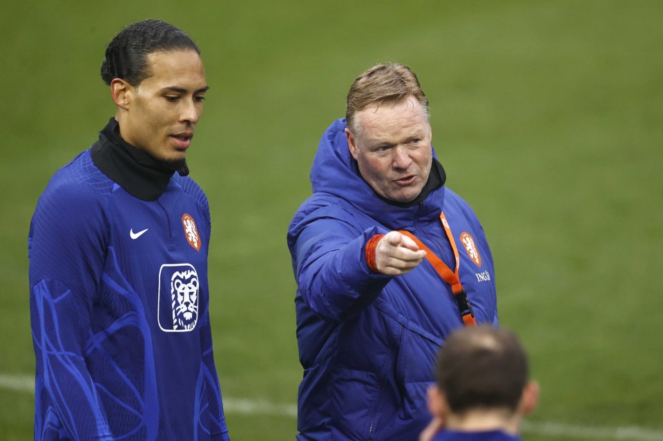 Ronald Koeman has been urged to strip Virgil van Dijk of the Dutch captaincy