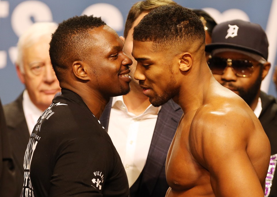 Anthony Joshua is eyeing a trilogy fight with Dillian Whyte this summer