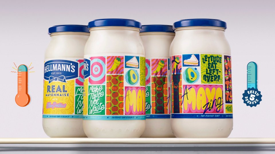 Hellmann's has released a 'smart jar' which could save families £700 a year