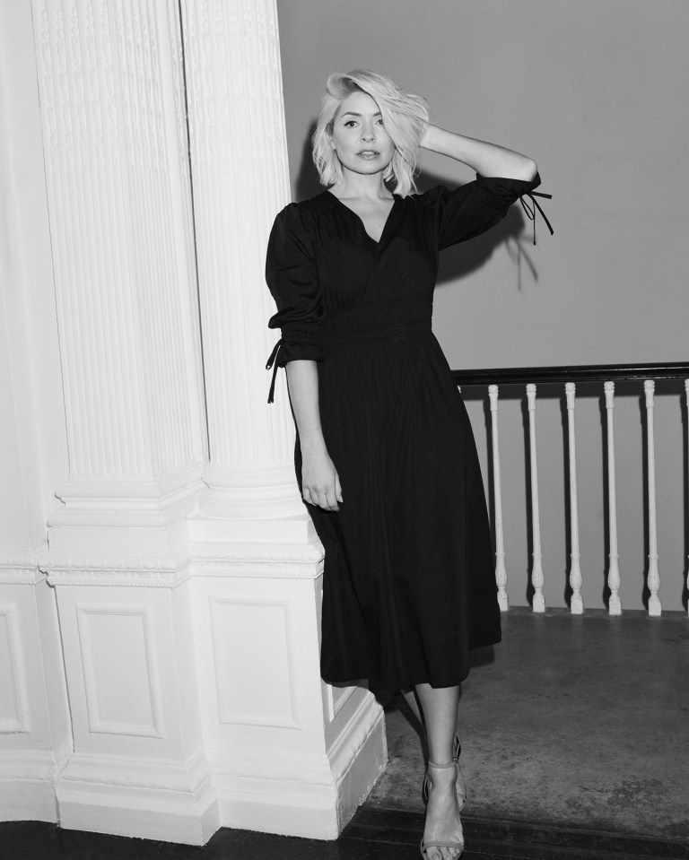 Holly Willoughby oozed style in a dress from her M&S collection