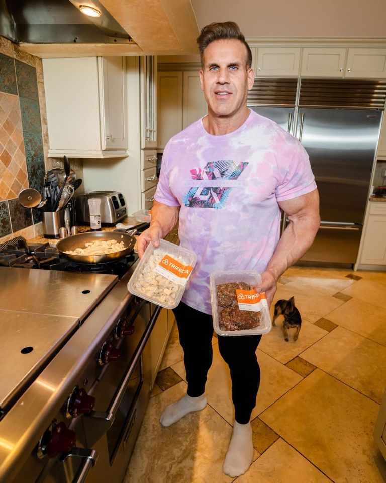 Jay says diet is a key part of a bodybuilder's regime