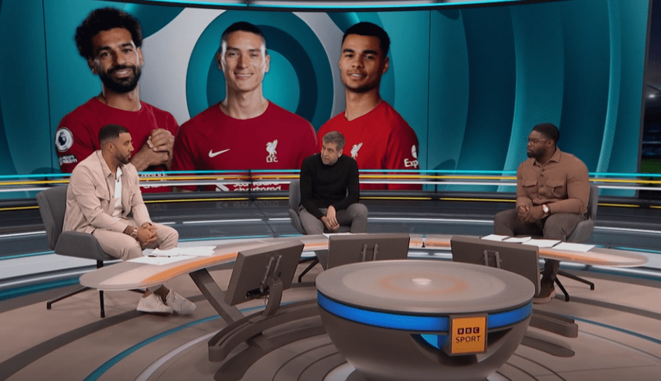 Chapman presents Match of the Day 2 and 5 Live Sport