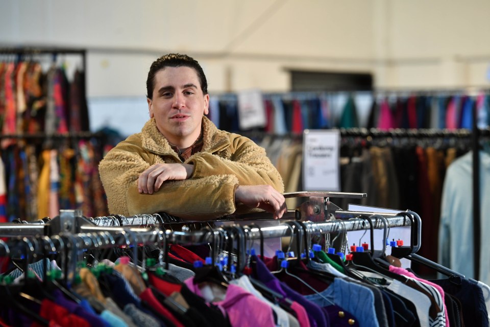 Owner Gareth Natale is hoping to introduce people to second hand shopping