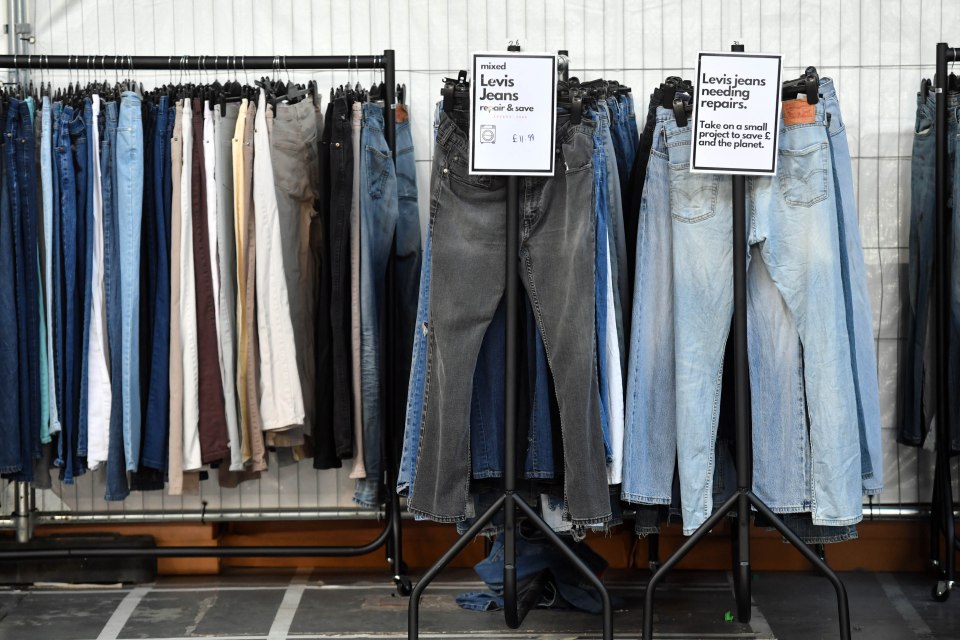 Major labels like Levi's and Tommy Hilfiger are available at a fraction of their normal price