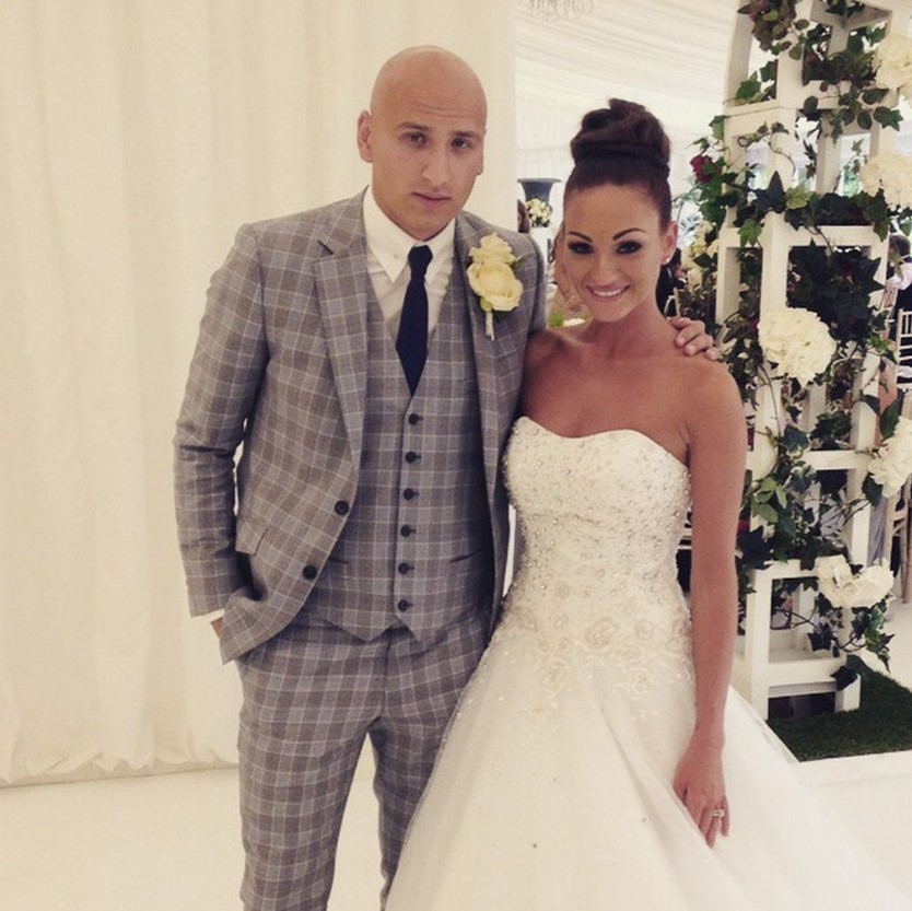 Shelvey married Daisy Evans in 2015