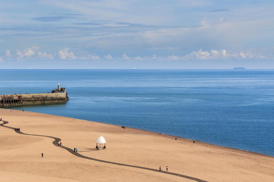 Folkestone is said to be the new cool seaside town