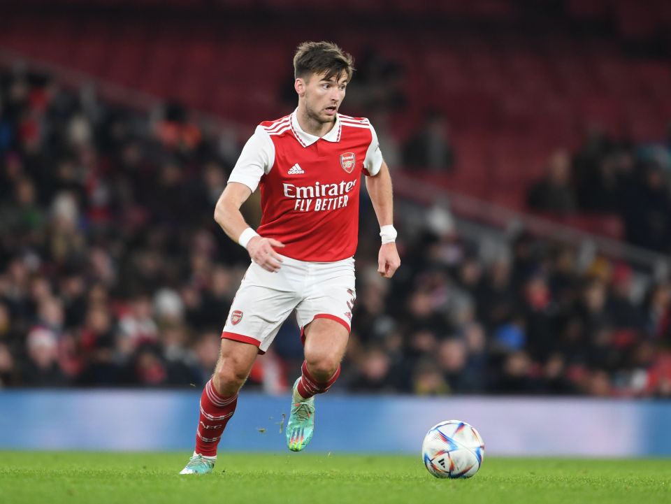 Kieran Tierney has featured very little for Arsenal so far this season