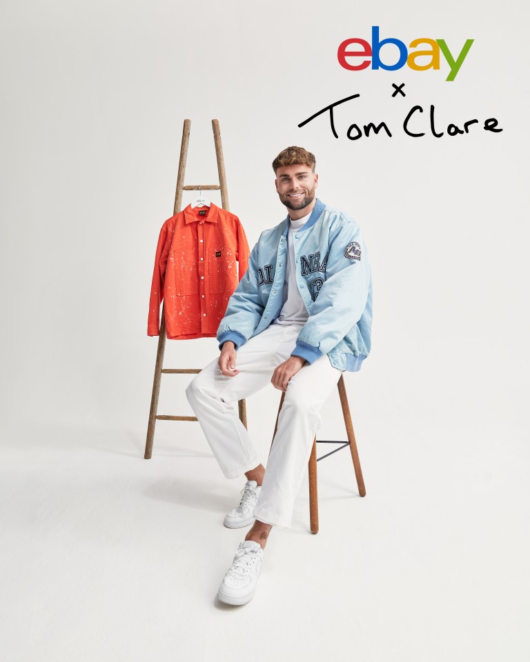 Tom Clare has landed a huge fasion deal with eBay