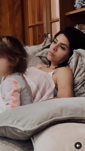 The former reality TV star posted a funny video of his wife nursing a hangover on social media