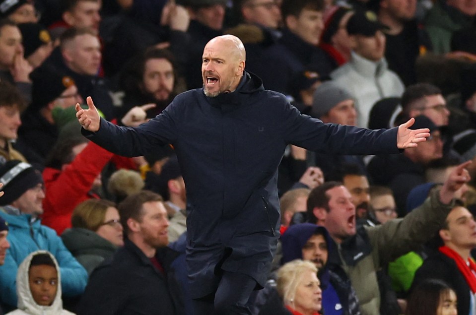 Soccer Football – FA Cup – Fifth Round – Manchester United v West Ham United – Old Trafford, Manchester, Britain – March 1, 2023 Manchester United manager Erik ten Hag REUTERS/Carl Recine