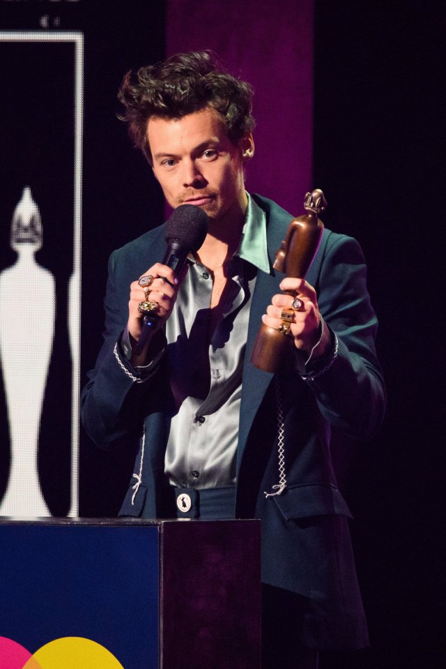 Harry previously thanked his bandmates as he swept the board at The Brit Awards 2023