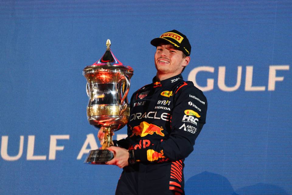 Max Verstappen cruised to victory at the Bahrain Grand Prix