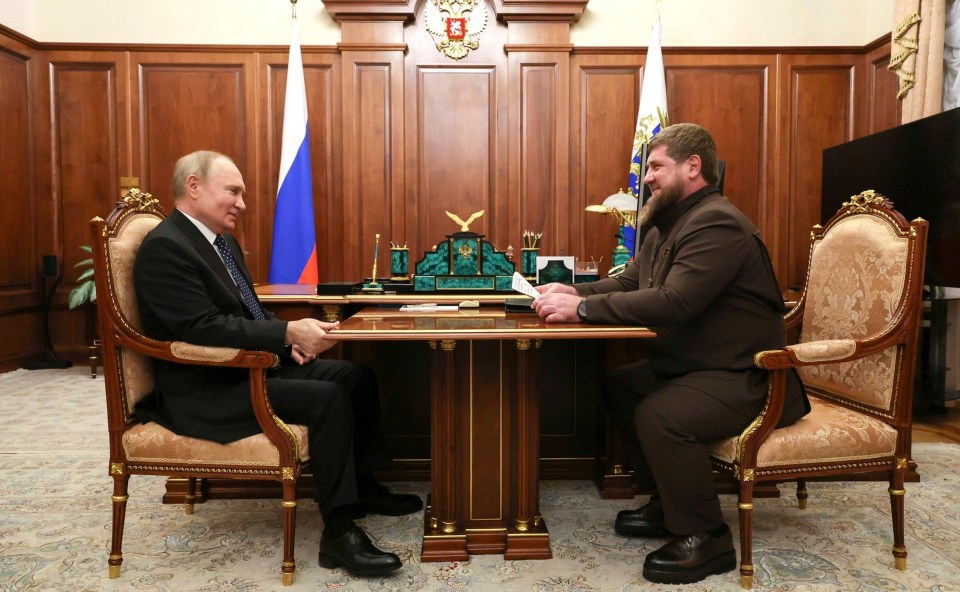 Puton and Kadyrov at their recent meeting