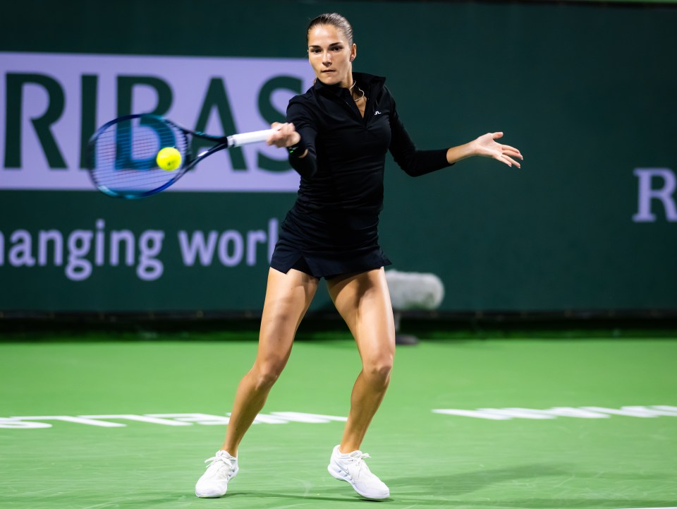 Bjorklund is lower ranked but is making good progress on the WTA Tour