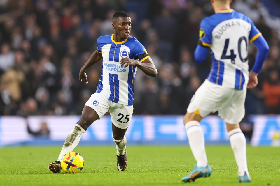 Moises Caicedo nearly secured a switch to the Emirates in January