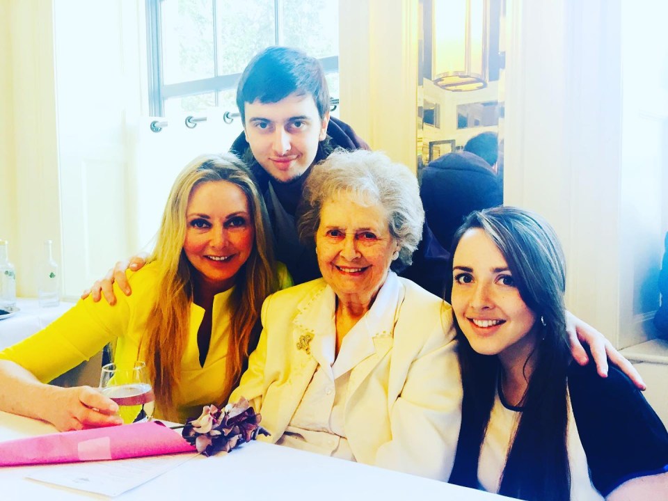 Carol Vorderman shared a touching post to her late mum Jean