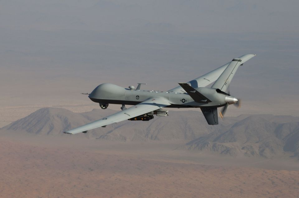 The US has condemned the taking down of a Reaper drone