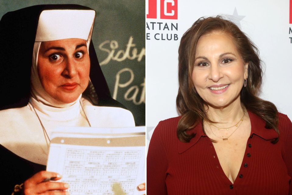 Kathy Najimy in Sister Act and in New York last year