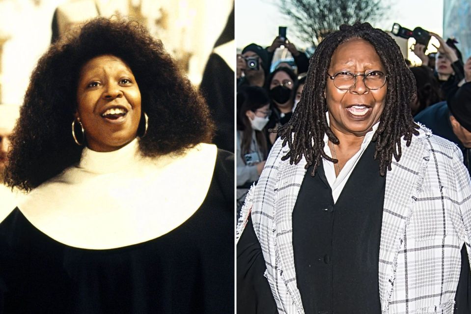 Whoopi Goldberg in Sister Act and in New York this year