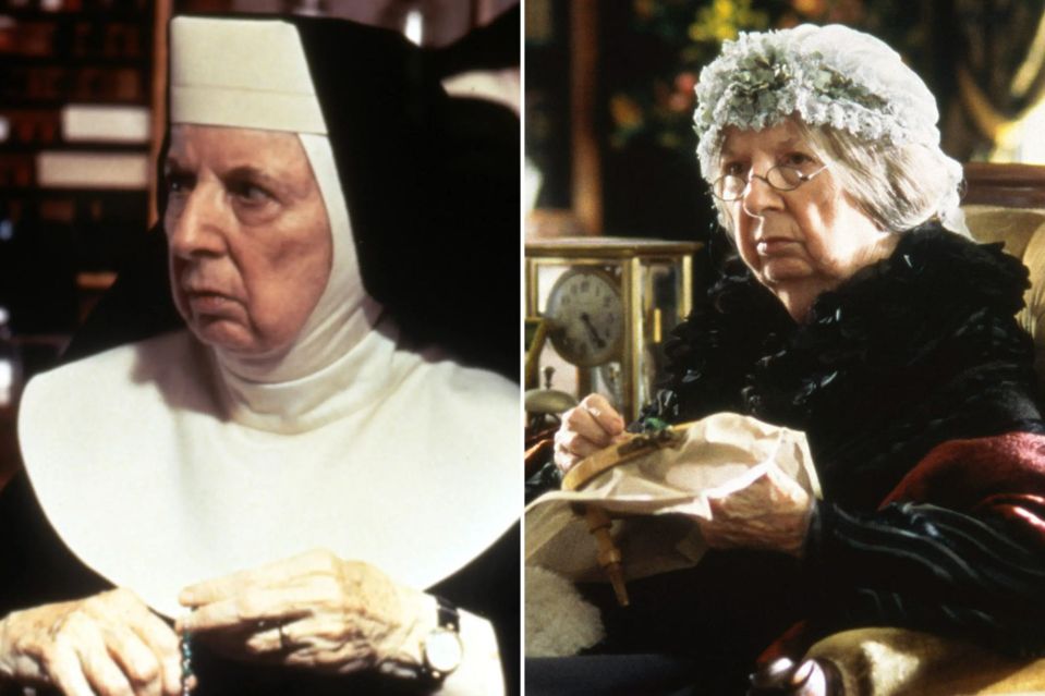 Mary Wickes in Sister Act and Little Women two years later