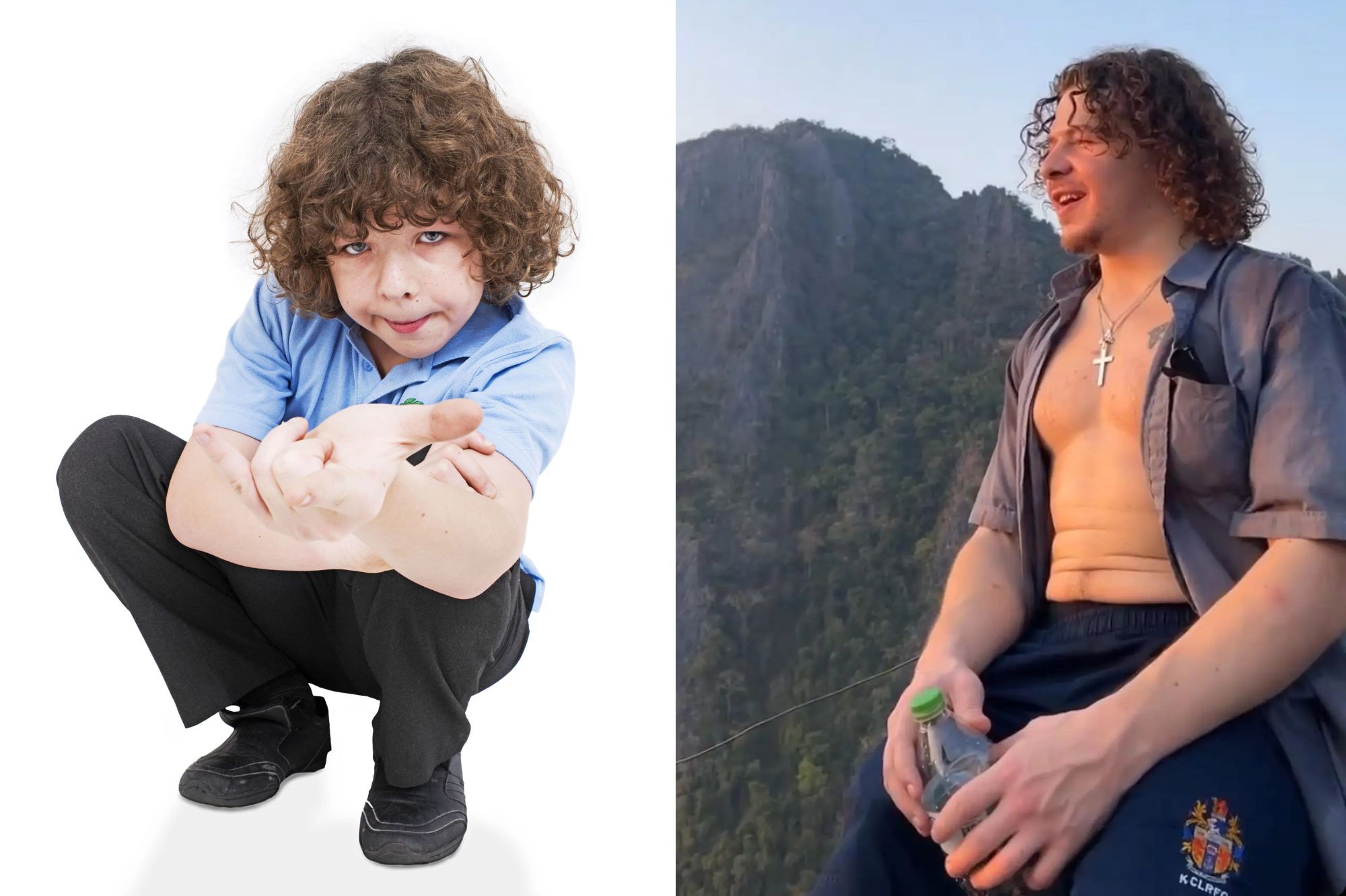 Daniel Roche last year courted controversy with a holiday snap from Thailand