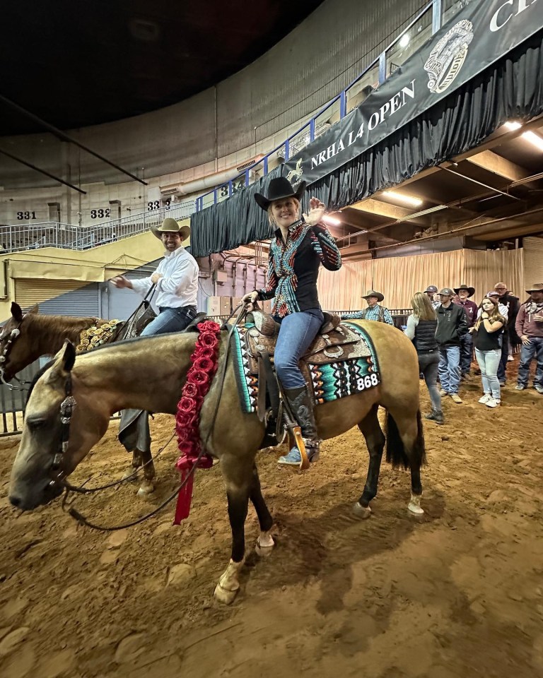 Gina-Marie Schumacher is a talented horse rider