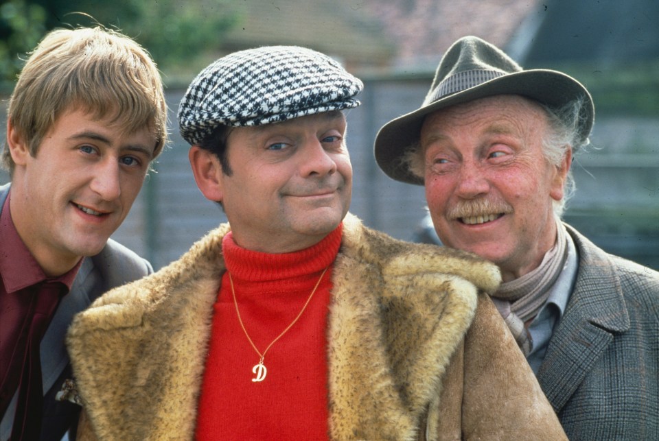 The Only Fools and Horses star shared the news yesterday