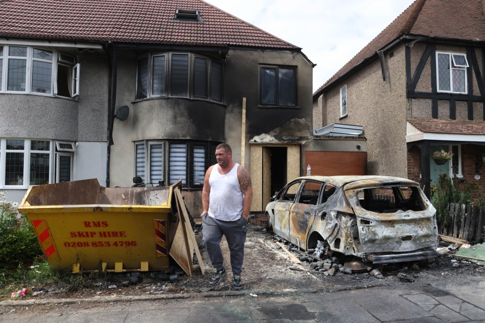 But after the firebombing attack Nick reveals the family were also accused of a horrible crime