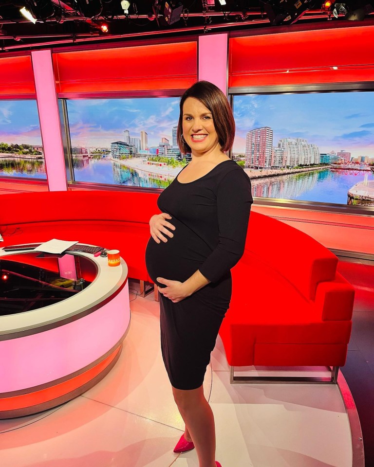 Nina Warhurst is pregnant with her third child