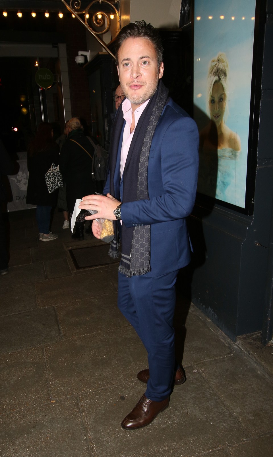 Gary Lucy has stepped out on a 'date night' following his split from Laura Anderson