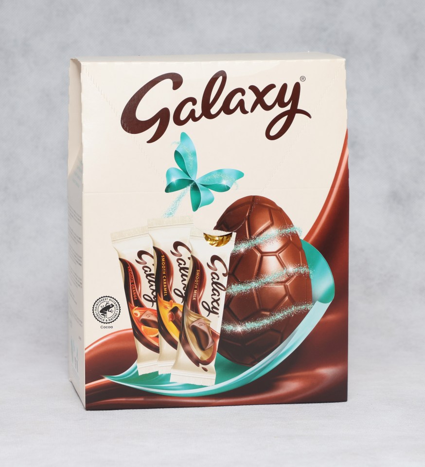 Chocolate fans get several extra bars of Galaxy