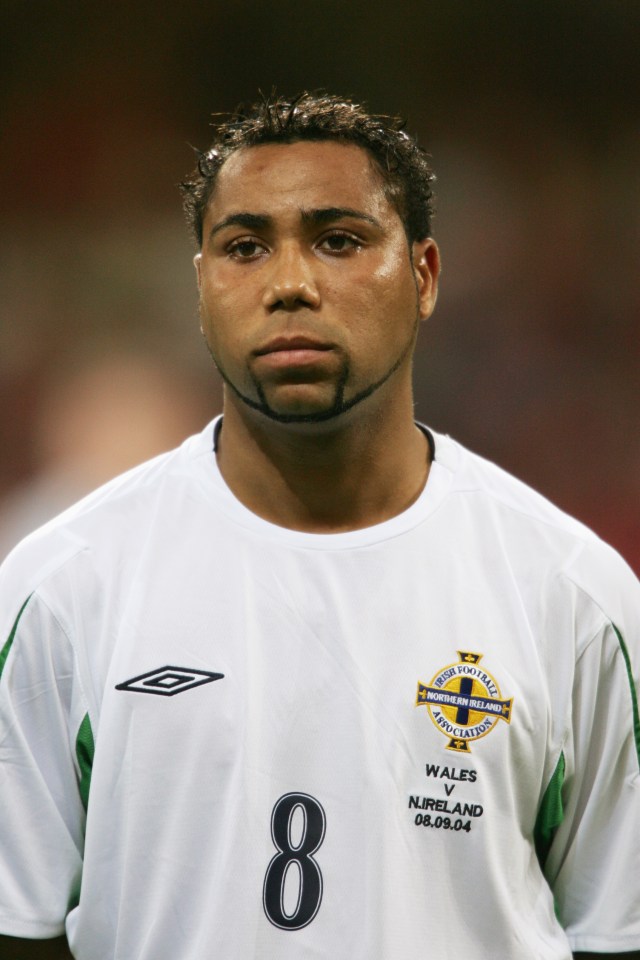 Jeff Whitley prior to the Group Six World Cup Qualifier between Wales and Northern Ireland at the Millennium Stadium on September 8, 2004 in Cardiff, Wales