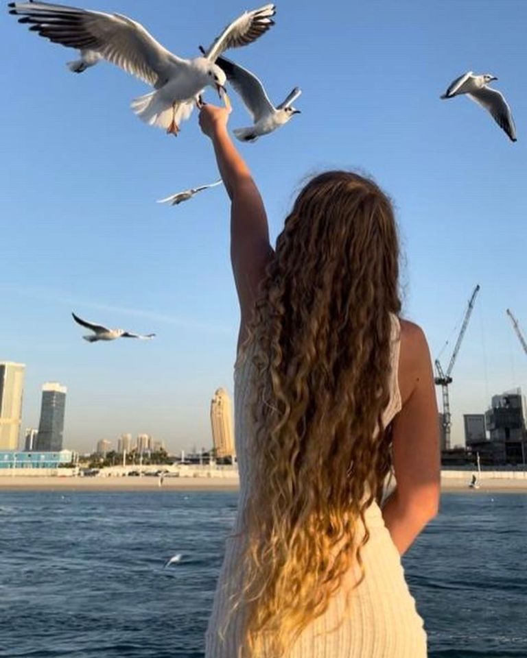 Peter Andre's daughter gave a sneak peek at her family holiday to Dubai with unseen snaps