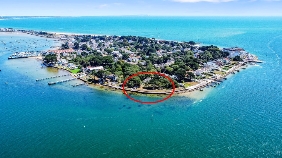 A waterside bungalow in Sandbanks is worth £4,640 per square foot