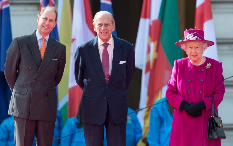 The late Queen and Prince Philip promised the title to Prince Edward