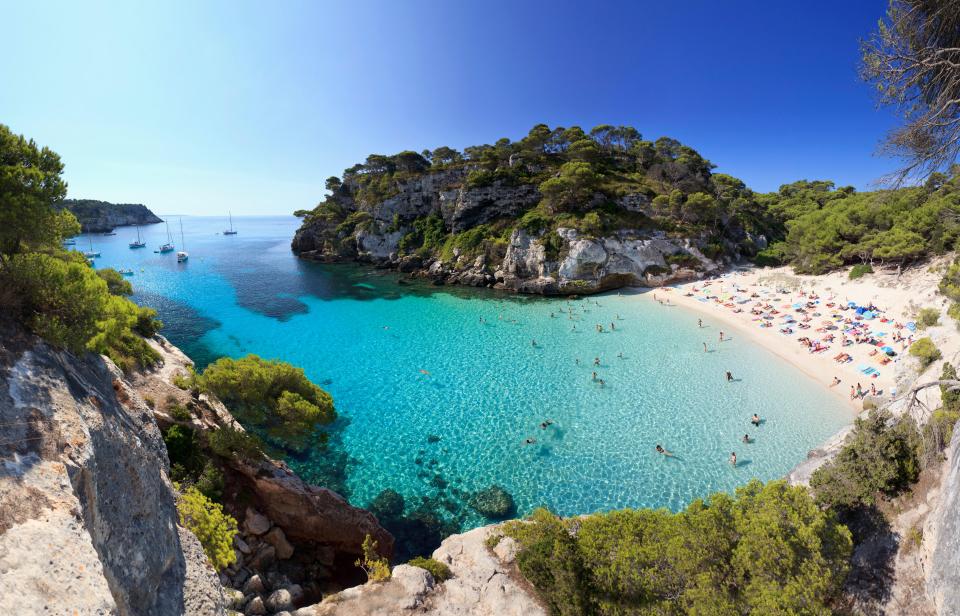 Menorca has been named as one of the hottest places to be this summer