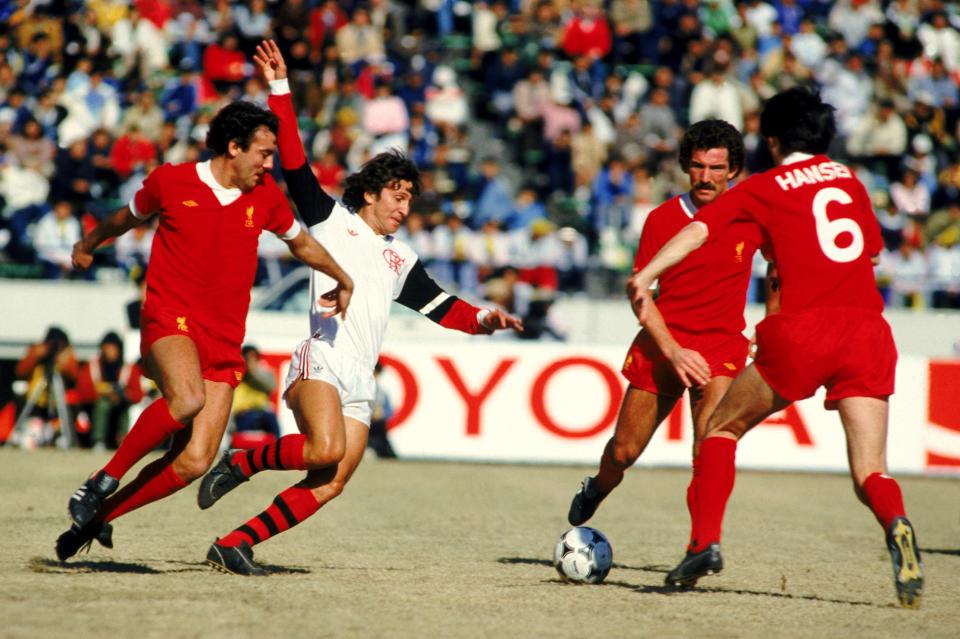 Zico led Flamengo to unrivalled success - beating Liverpool in the World Club Cup