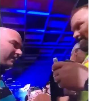 Rob Cross was asked to sign the shirt