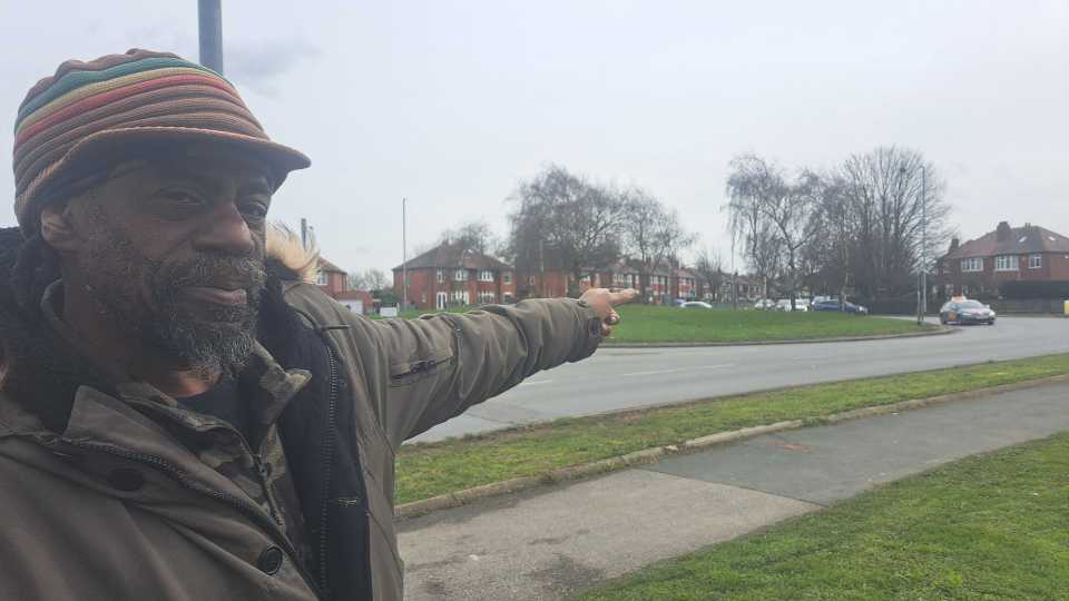 Sammy ‘Dreadlocks’ Glynn who lives next to Seacroft Roundabout said he doesn't mind the noise