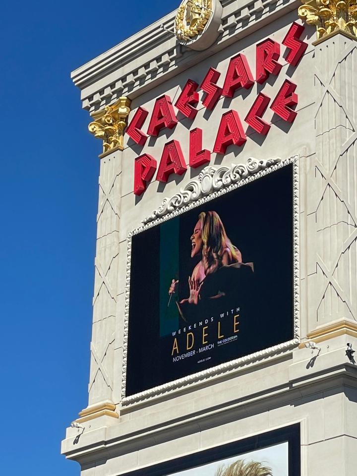 Adele said her Caesar's Palace residency has been a highlight of her career