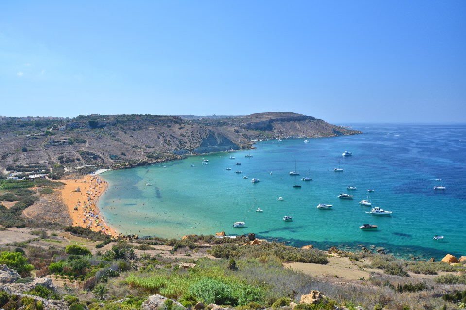 Malta is just three hours from the UK, and the sun there doesn’t stop shining for more than 300 days a year