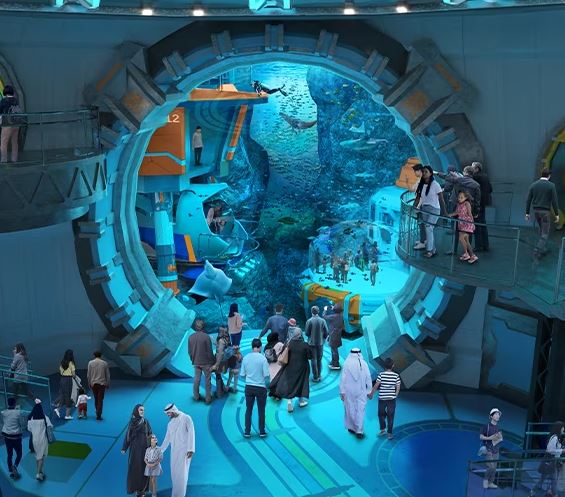 SeaWorld Dubai will be the world's biggest aquarium