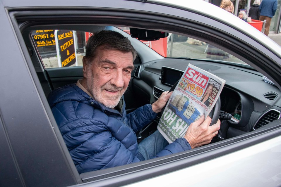 Cabbie Spike says he has seen older residents become scared of being in the town centre