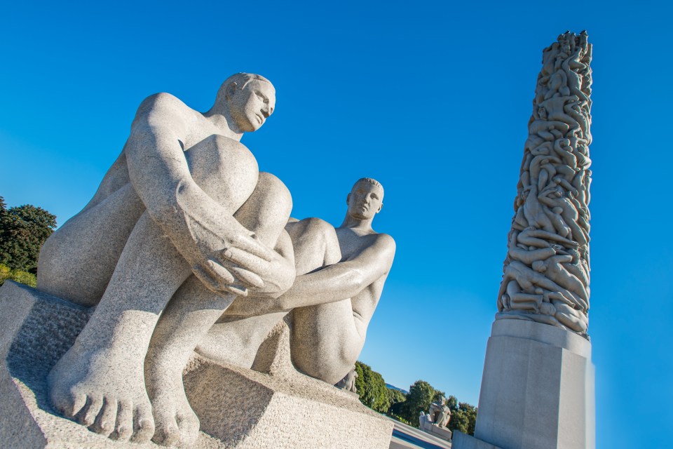 Start the morning with a stroll through the mesmerising Vigeland Sculpture Park