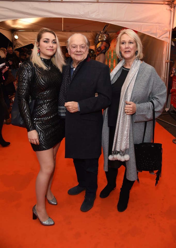 Sir David Jason's wife Lady Gill White has broken her silence since the family, including daughter Sophie, discovered he had another daughter