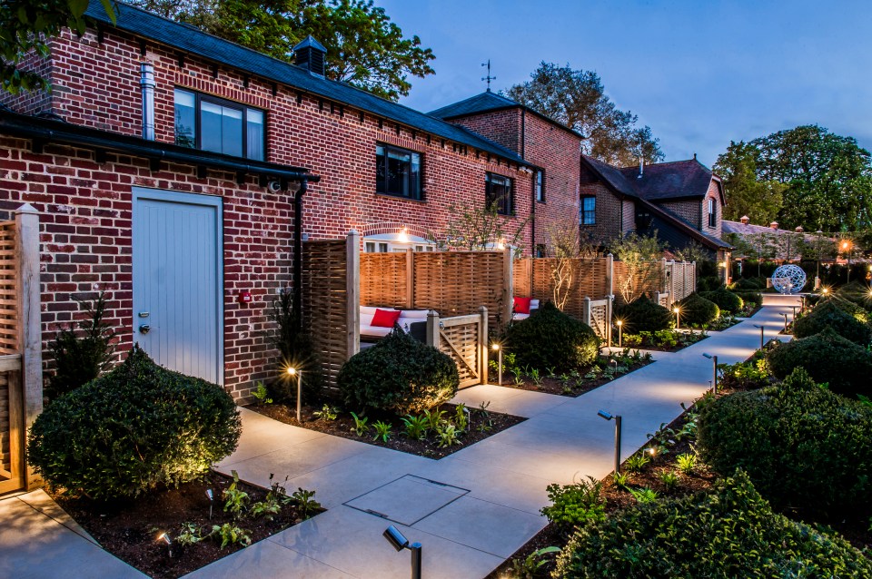 Mews Suite guests get access to a communal garden with a hydro pool