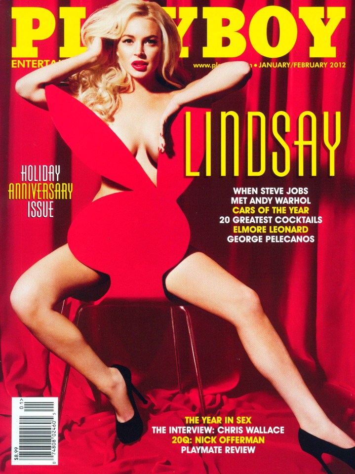 Lindsay Lohan took inspiration from Marilyn Monroe for her shoot