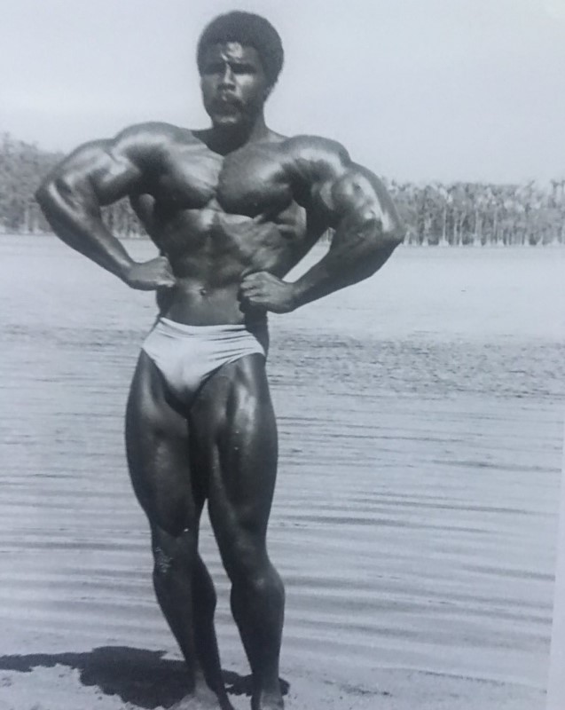 The champion in the 1980's looking buff